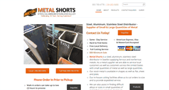 Desktop Screenshot of metalshorts.com